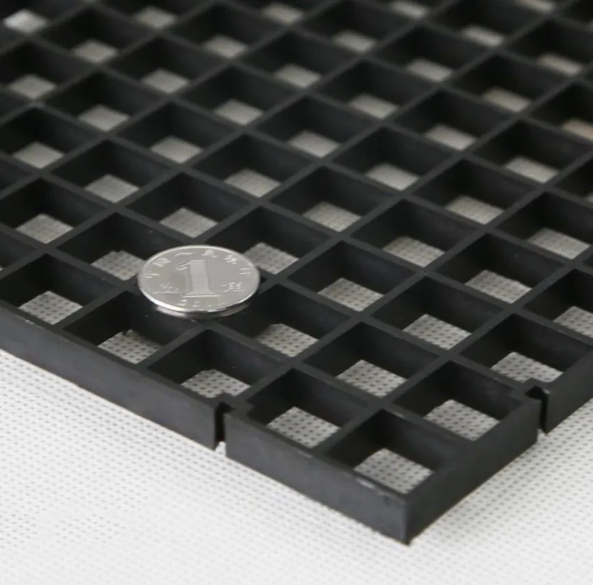 Решетка-разделитель для яиц ящик аквариума фильтр изоляция черный белый