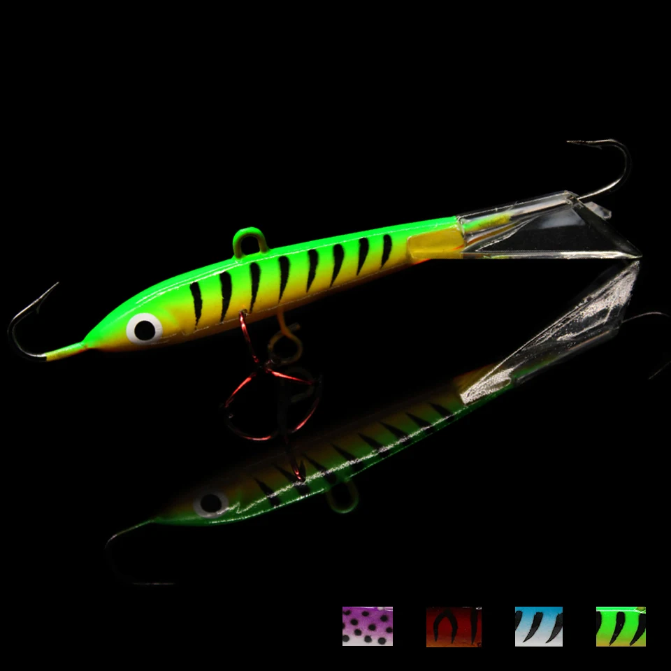 

1 шт для зимней рыбалки Тонущая приманка привести крючковый лов жесткая Приманка VIB поддельные рыболовные острые Крючки Судак Карп рыболовн...