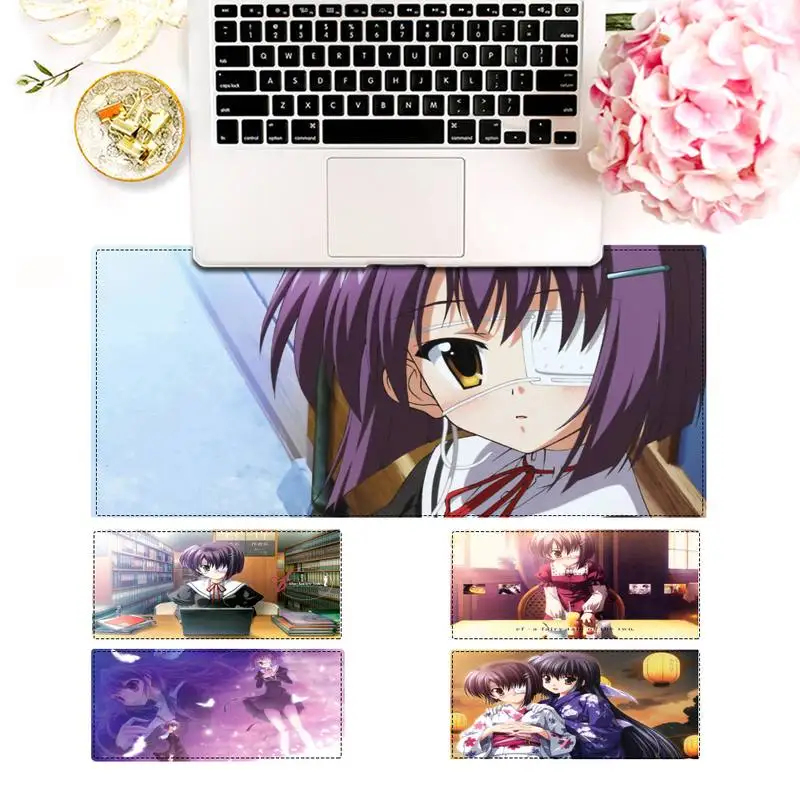 

Soft Ef A Tale Of Memories Chihiro Shindou Mouse Pad Laptop PC Computer Mause Pad Desk Mat For Big Gaming Mouse Mat For CS GO