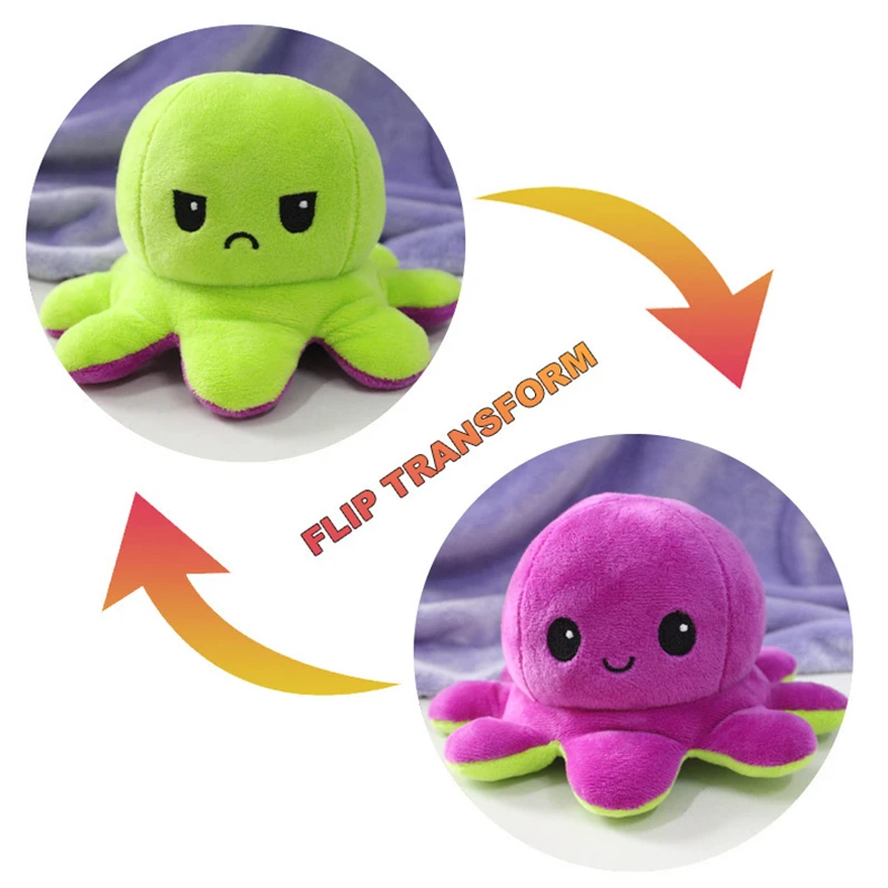 Estallarlo polvo juguete pulpo продвинутая игрушка happy pop it Pop one Women sad octopus piece Anti scratch 20cm