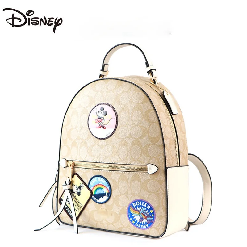 

2021 Disney New Mickey Lady Backpack Fashion Daily Lady BackpackTravel Luxury Backpack Large Capacity Multifunctional Mini
