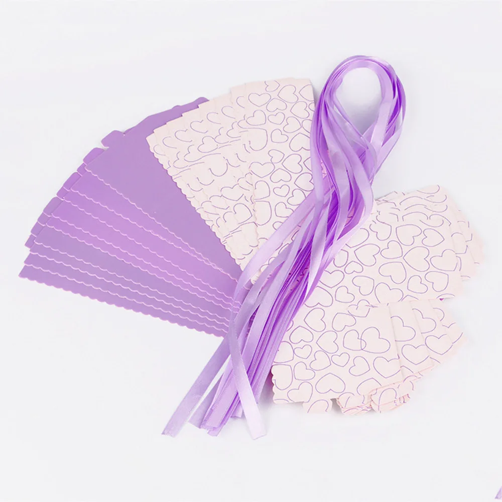 10 шт./лот Подарочная коробка сделай сам с лентой упаковка для свадьбы дня