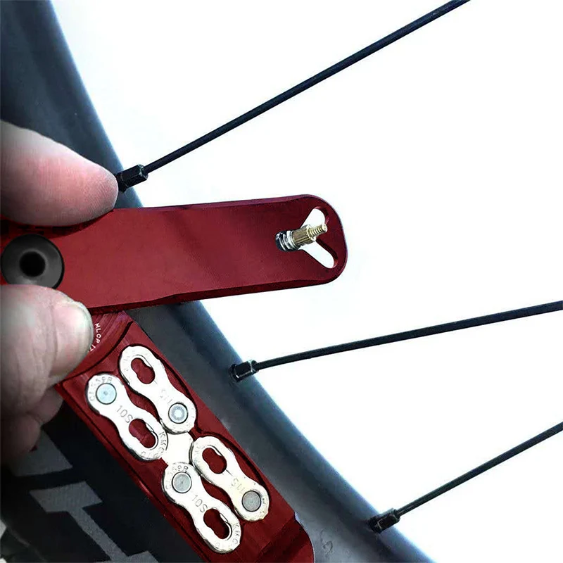 

4 in 1 Bicycle Chain Buckle Bike Master Link Plier Valves Tire Lever Chain Clamp Installation Removal Plier Bicycle Repair Tool