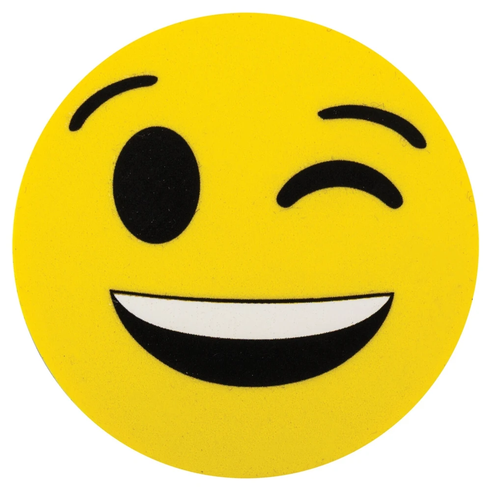 Стиратели магнитные для магнитно-маркерной доски Юнландия &quotСмайлик&quot 50 мм