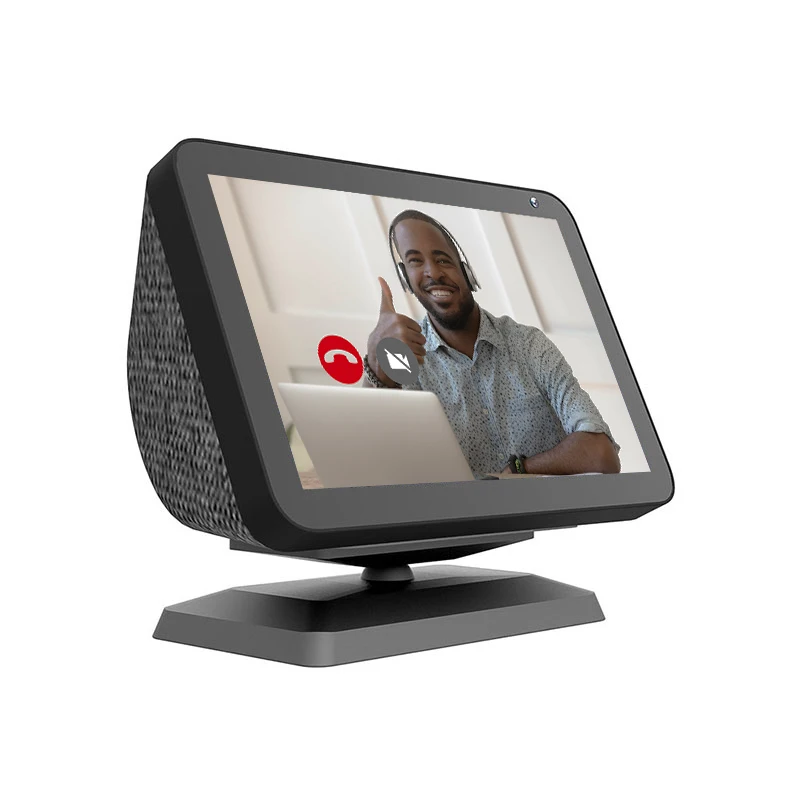 

Антискользящий Кронштейн-подставка из АБС-пластика для Amazon Echo Show 8, регулируемый на 360 градусов кронштейн-держатель для динамика