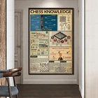 Постер истории шахматы, холст, картина, HD печать, настенное искусство, картина для домашнего декора, рамка, художественный Декор для комнаты мальчика, девочки, подарок на день рождения