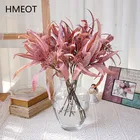 Искусственные зеленые растения, букет эвкалипта с ягодами, искусственные цветы, деньги, листья, аксессуары для домашнего декора