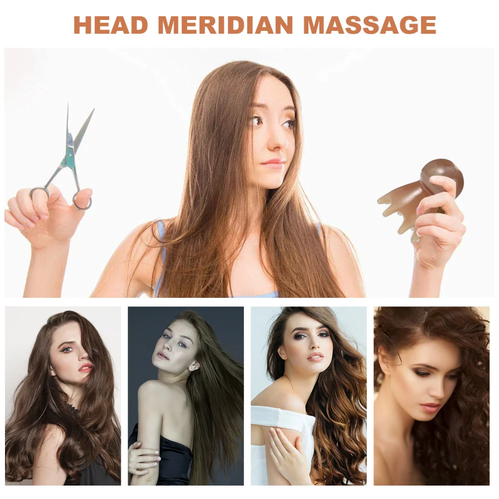 

1pc Comb Natural Comb Yak Horn Comb Meridian Comb