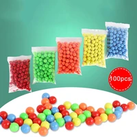100pcs 15mm children counting solid balls toy school mathematics teaching aids for math teaching plastic ball counting ball toy