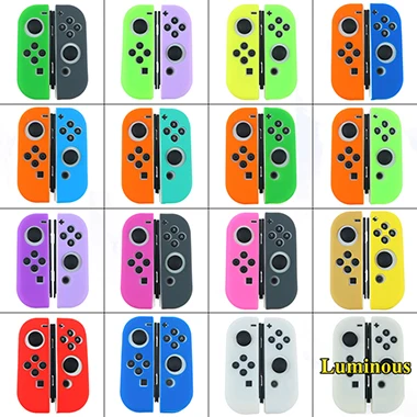YuXi для nyd Switch NS Joy Con корпус на замену чехол для NX JoyCons контроллер чехол Противоскользящий защитный чехол для кожи