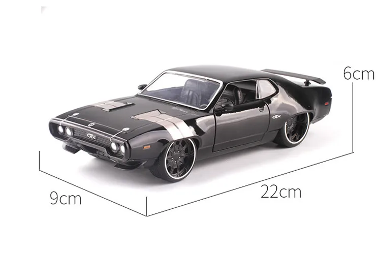 Классический 1:24 1972 Плимут GTX сплав модель автомобиля, Высококачественная коллекция и подарок мускул модель гоночной машины украшения