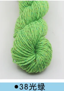 10 шт. золотая нить цветная акриловая средняя пряжа свадебная декоративные