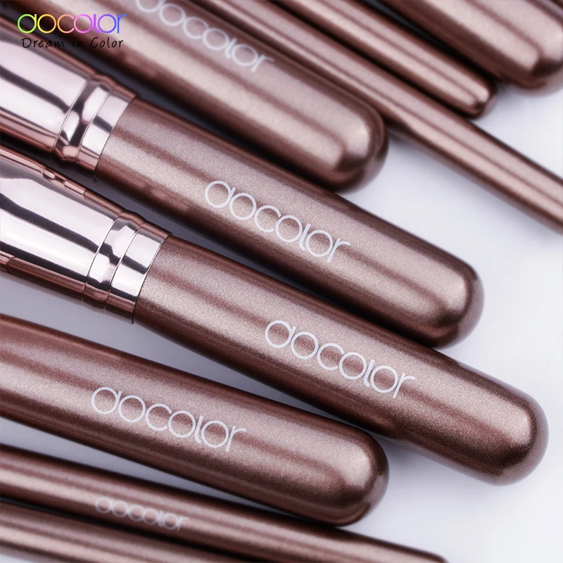 Набор кистей для макияжа Docolor 10 шт. кисть пудры основы под макияж глаз румян набор