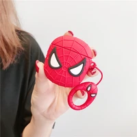 marvel airpods 1and2 the avengers super heroes silicone earphone protective cover fashion trend anti fall earphone sleeve gifts
