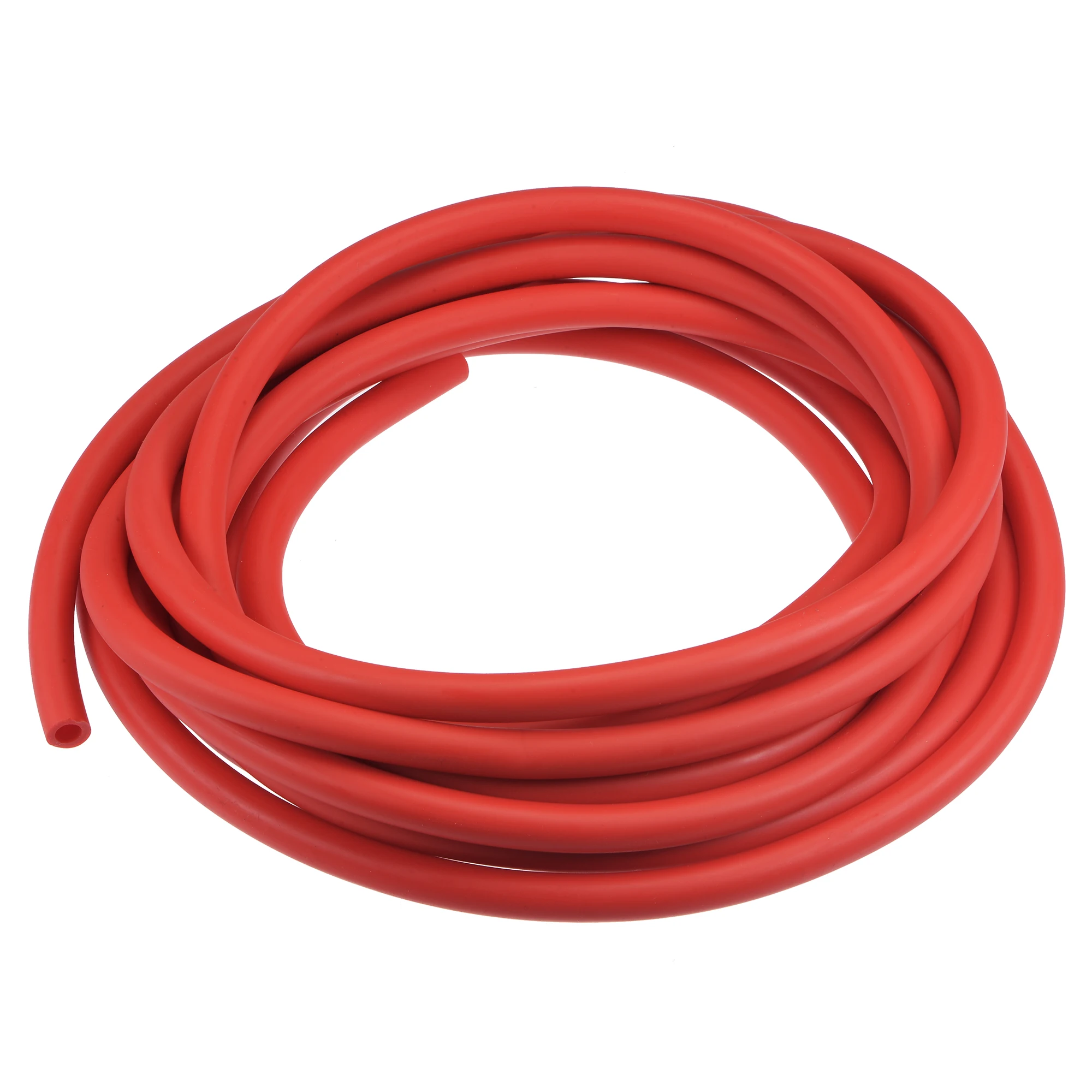 

Uxcell Latex Tubing 1/4-inch ID 3/8-inch OD 16ft Elastic Rubber Hose Red