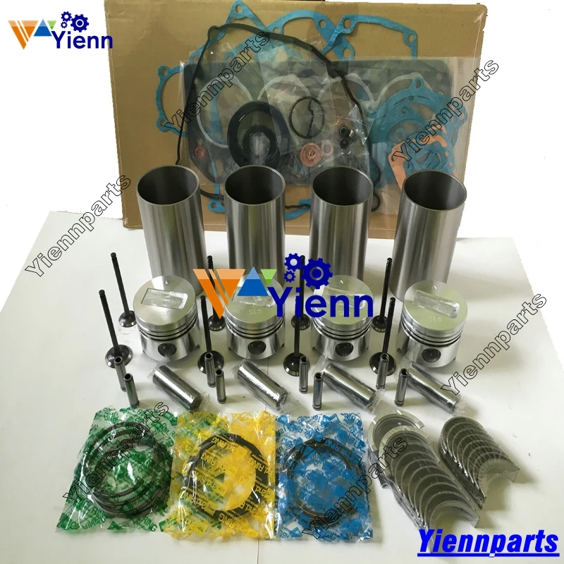 

Для Mitsubishi S4L S4L2 капитальный Ремонтный комплект для Mitsubishi Engine Caterpillar MM35T MM40CR MM40T мини-экскаватор T353NC MT338