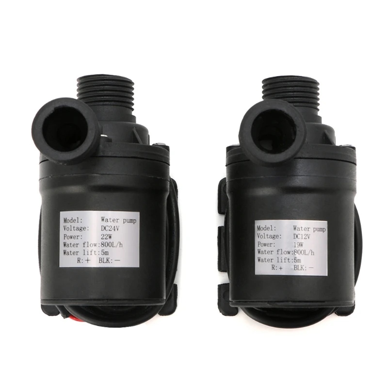 

ARWDFG 800L/H 5m DC 12V 24V Solar Brushless Motor Water Circulation Water Pump Vacuum Bomba De Agua Pompa Bomba