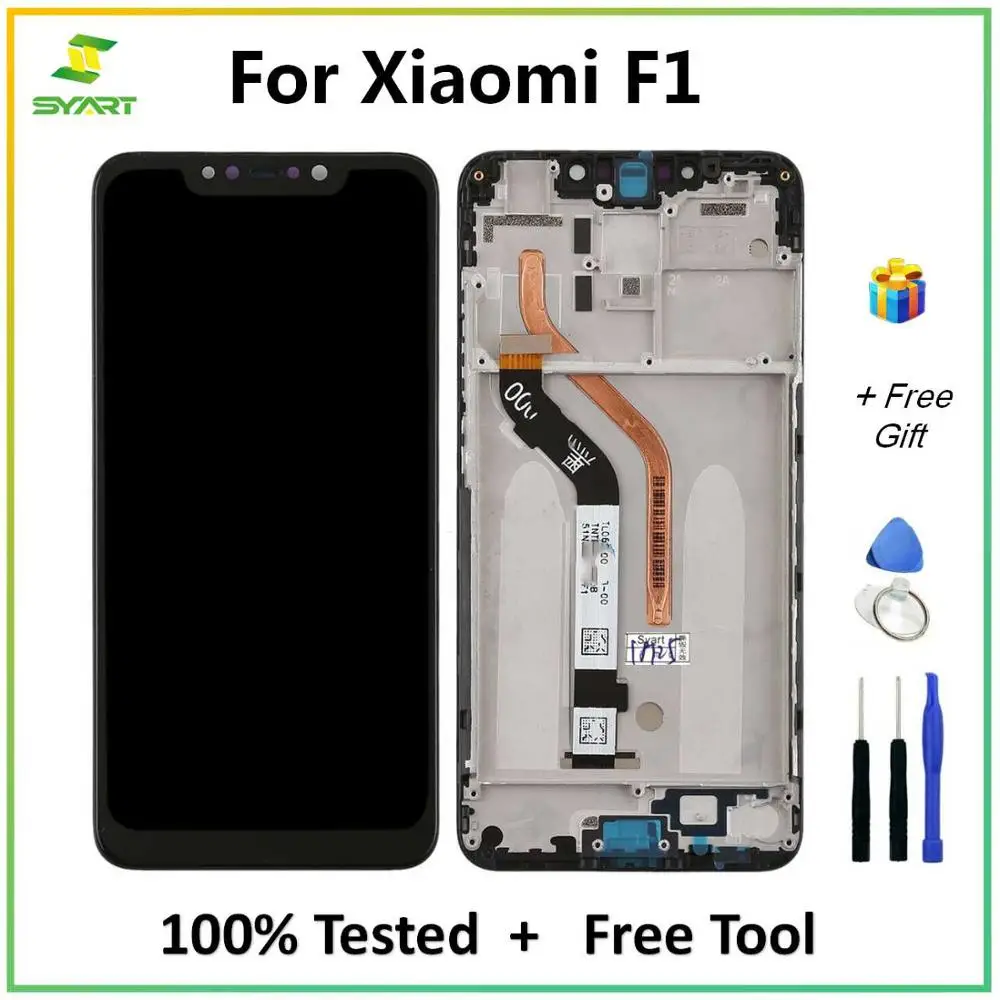 Для Xiao mi F1 Pocophone mi F 1 ЖК-дисплей с сенсорным экраном дигитайзер сборка 6,1" Xiao mi F1 сменные детали для ЖК-экрана