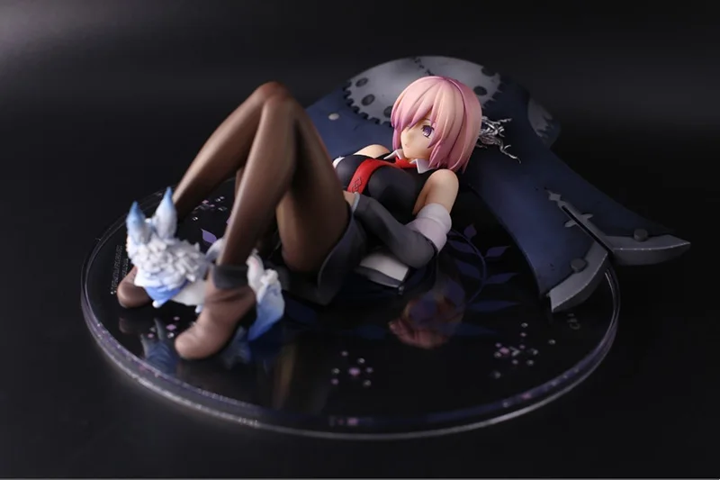 

Fate/Grand Order Action Figure Lying Position Mash Kyrielight Model Toys 22cm