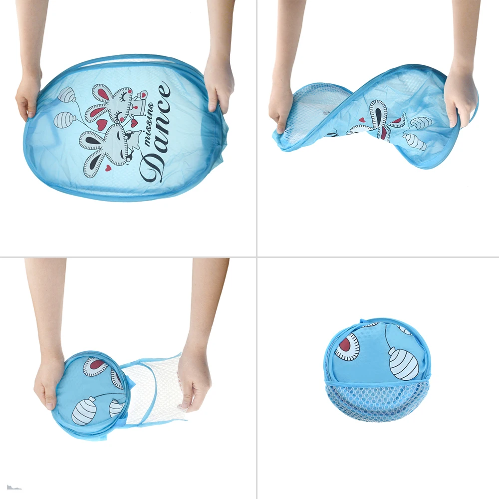 1 шт. корзина для белья, мультяшная корзина для сортировки, складная корзина для хранения одежды, детский органайзер для хранения игрушек, домашняя корзина для хранения