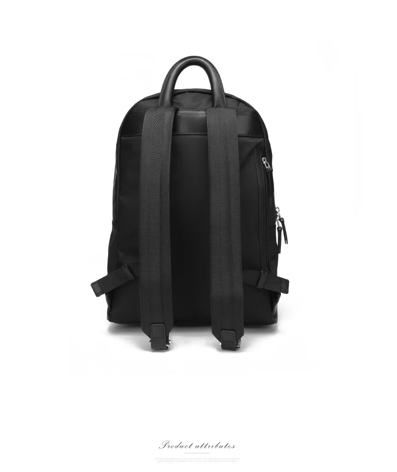 BVP мужской рюкзак из натуральной кожи от известного бренда легкий для ноутбука 14