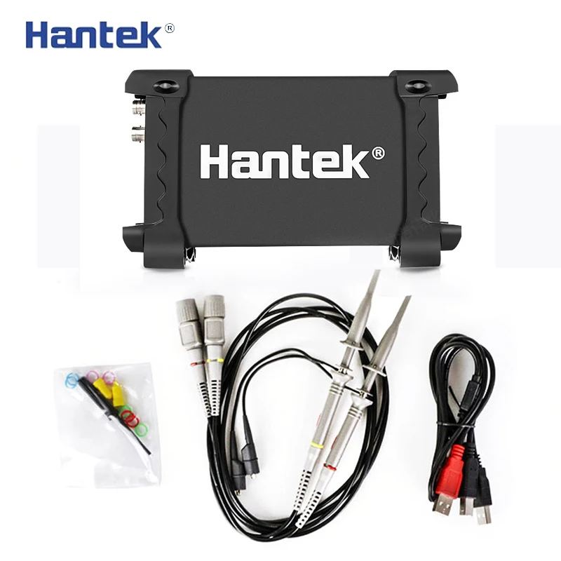 Hantek 6022BE USB цифровой осциллограф 48MSa 20 MHz/s 2 канальный Виртуальный используемый для