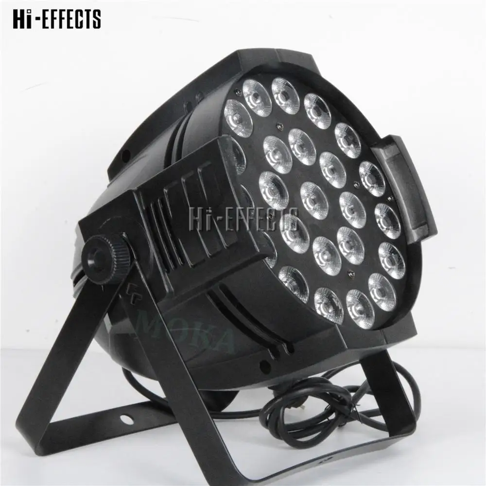 

Par Can Lights for Weddings 24*18W LED Par Light RGB RGBWAP 6IN1 Colorful DJ Light for Chrismas Party Decoration