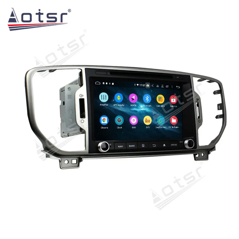 Автомагнитола 2 Din для KIA Sportage 4 мультимедийный проигрыватель на Android 2016 2019 с GPS