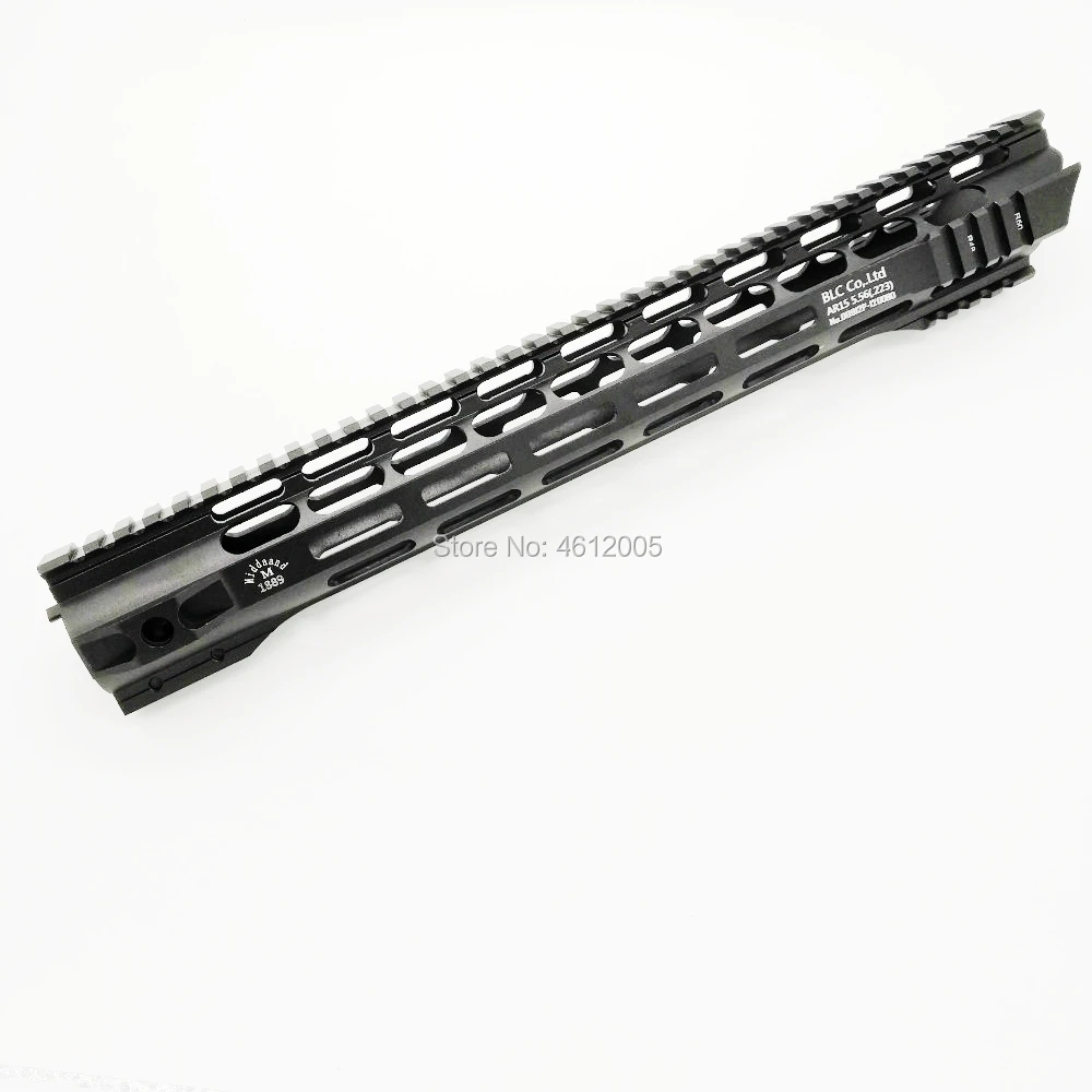 15 дюймовая тактическая защитная накладка MLOK свободный поплавок супер тонкая ar