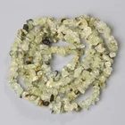 Бусины Из Натурального пренита, Зеленый Кристалл, 3-5 мм