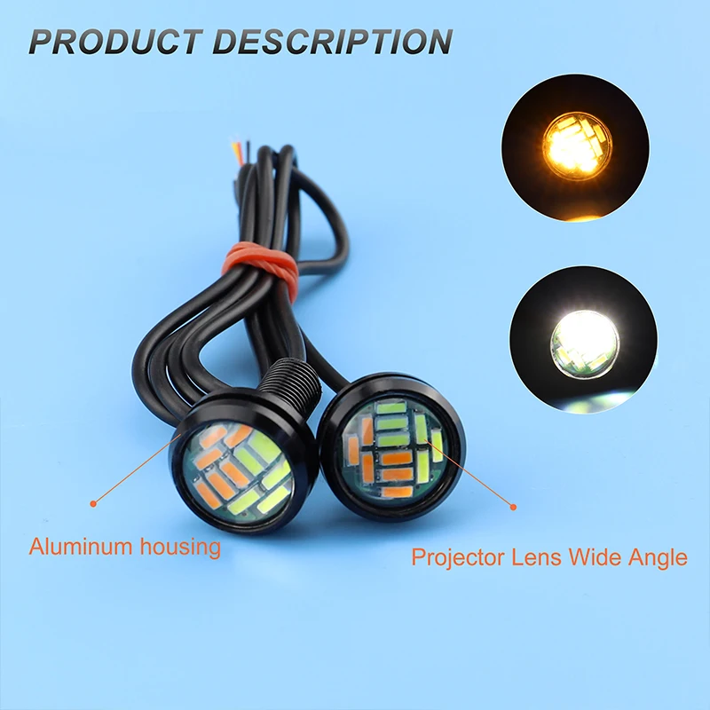 DXZ 1X стробоскоп противотуманный светильник s дневной ходовой Eagle Eye светодиодный 18