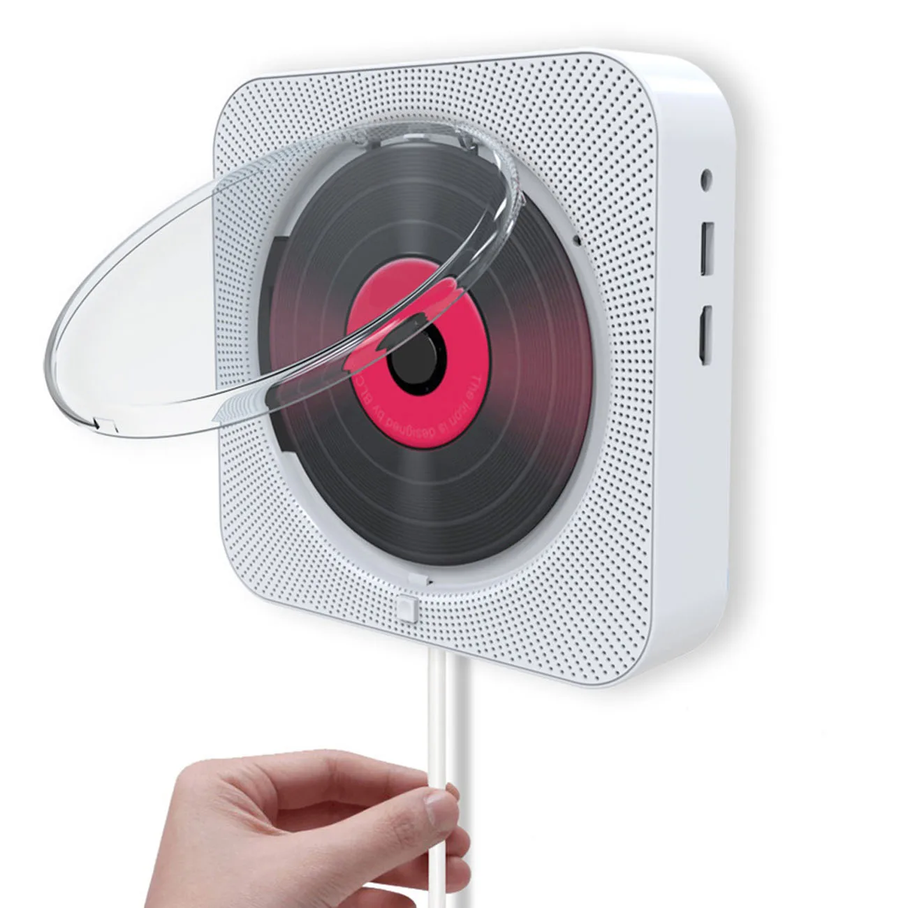

CD-плеер настенный с поддержкой Bluetooth, Mp3, FM-радио, Hi-Fi