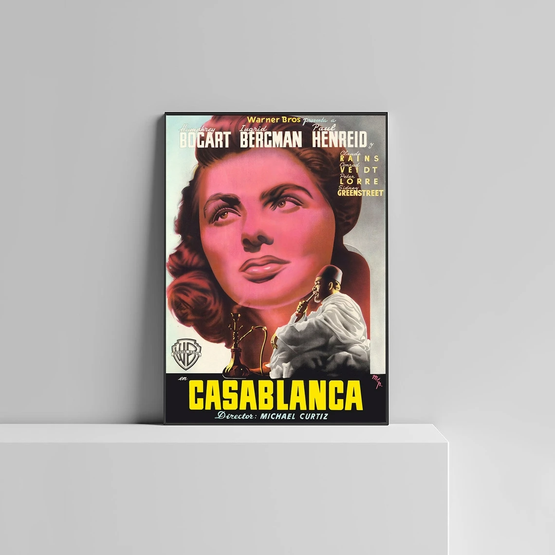 Кинопостер дабланка золотистый в возрасте 40 лет Настенная картина украшение для