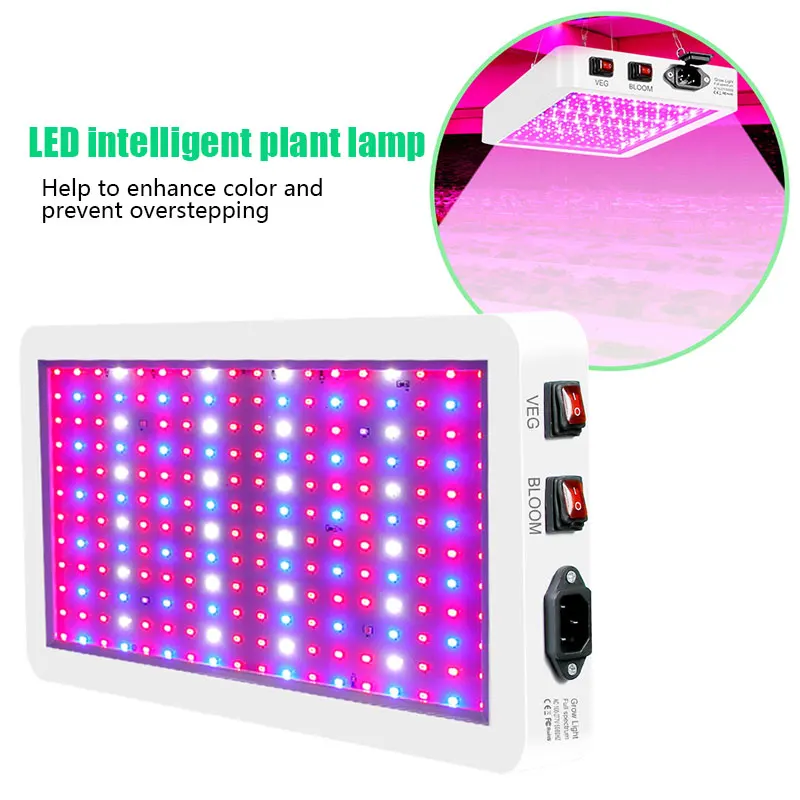 

ED Grow Light 2000W Waterproof Phytolamp 2835 Leds Chip Phyto Growth Lamp
