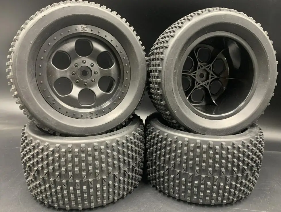 Отверстие 135x68x78 мм гекса14 мм: 6 колеса и шины 4 для HPI Bullet 3 0 MT/ST Flux 1/10 Team Magic TM E5