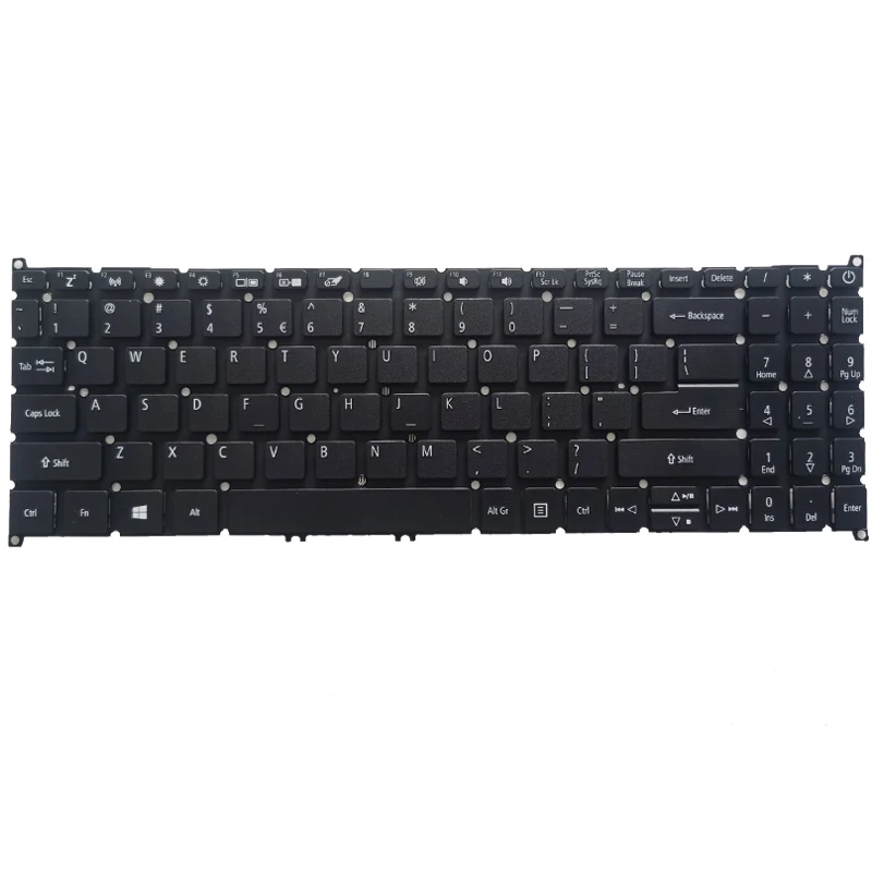 

New US laptop keyboard for Acer Aspire 5 A515-54 A515-54G A515-52 A515-52G N18C1 A515-53 A315-53G NO frame black