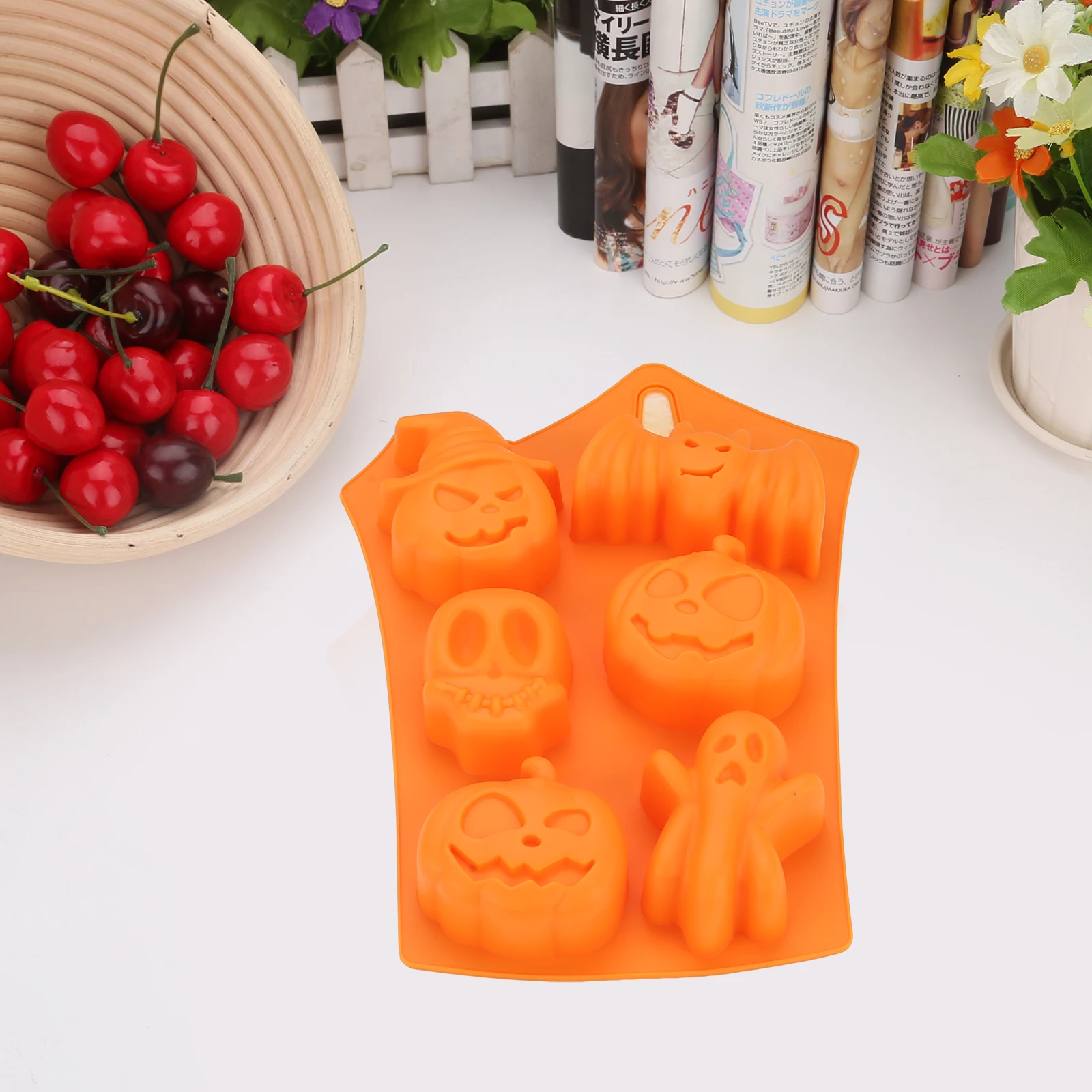 Хэллоуин креативный Торт Помадка Декор шоколадом силиконовая форма домашняя