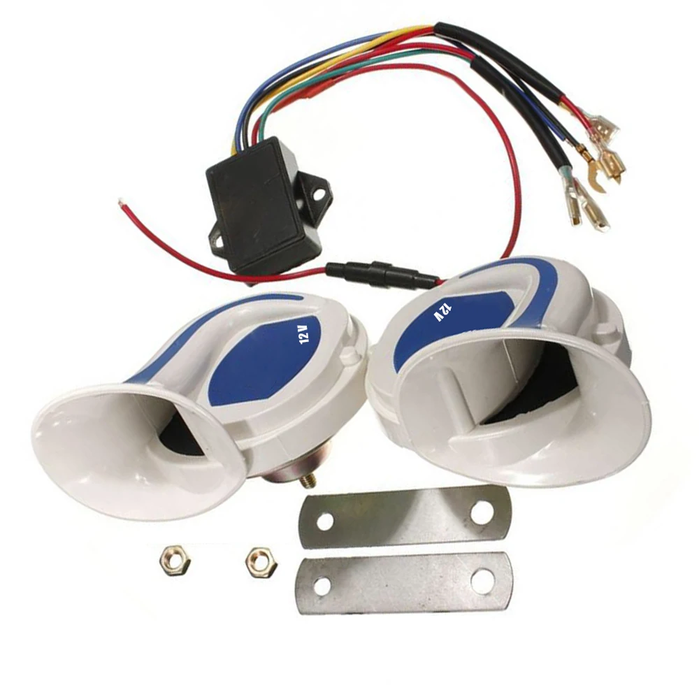 2 шт. динамик сирена для автомобиля лодки мотоцикла фургона грузовика 12 В 150 дБ