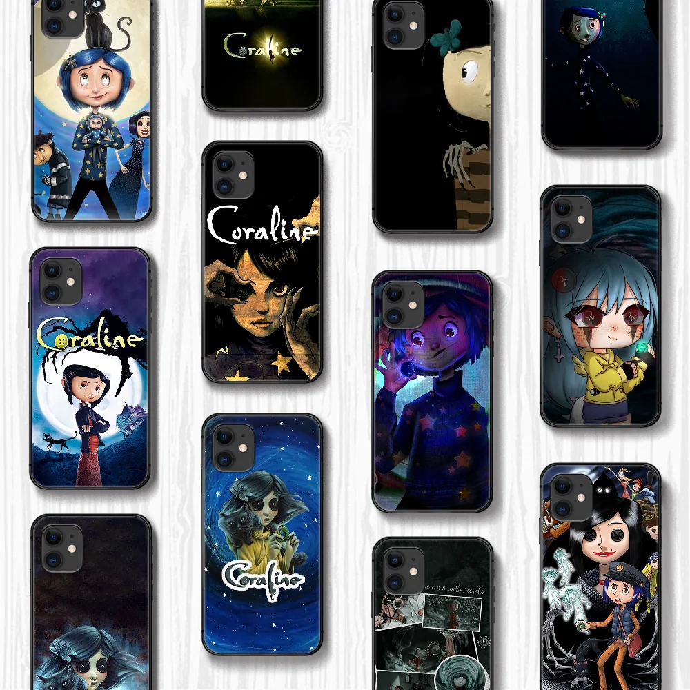 Чехол для телефона Coraline the Secret Door чехол iphone 5 5s se 2 6 6s 7 8 12 mini plus X XS XR 11 PRO MAX черный