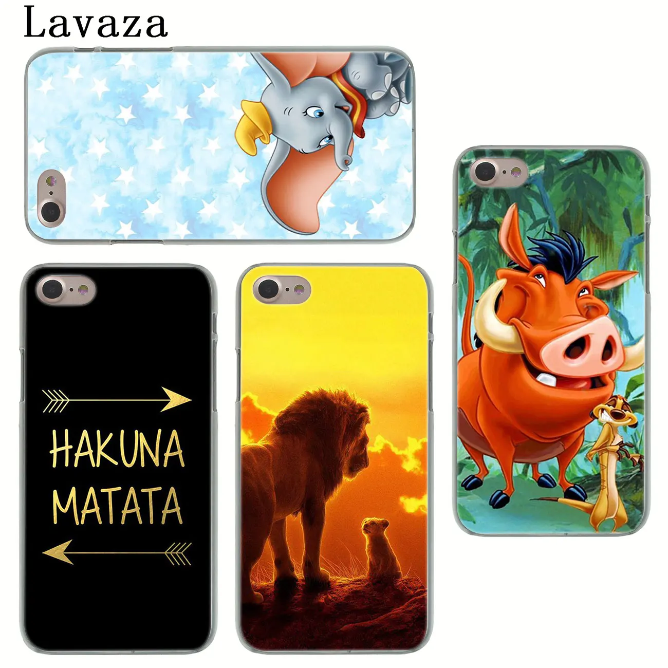 Твердый чехол для телефона Lavaza с рисунком короля льва дамбо iPhone XR XS X 11 Pro Max 10 7 8 6 6S 5