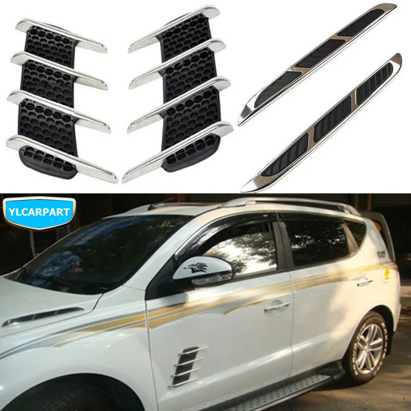 Автомобильная наклейка Shark Gills боковые вентиляционные отверстия для Geely Atlas Boyue NL3