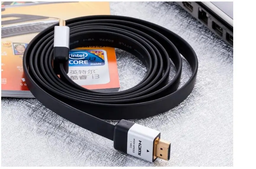 

Data cable HDMI gold-plated head HD line 1.4 version 2.0 version 4K TV cable factory direct sales