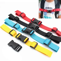 durable camping backpack chest harness strap adjustable dual release buckle bag parts accessories nylon students school bag part