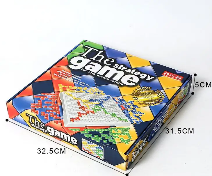 Blokus настольная игра игры квадраты английская версия 4 игрока набор семейные |