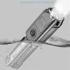 Светодиодный фонарик с USB-зарядкой, Ультраяркий Водонепроницаемый Многофункциональный фонарь с LED лампами XPE T6, масштабируемый, 3 режима