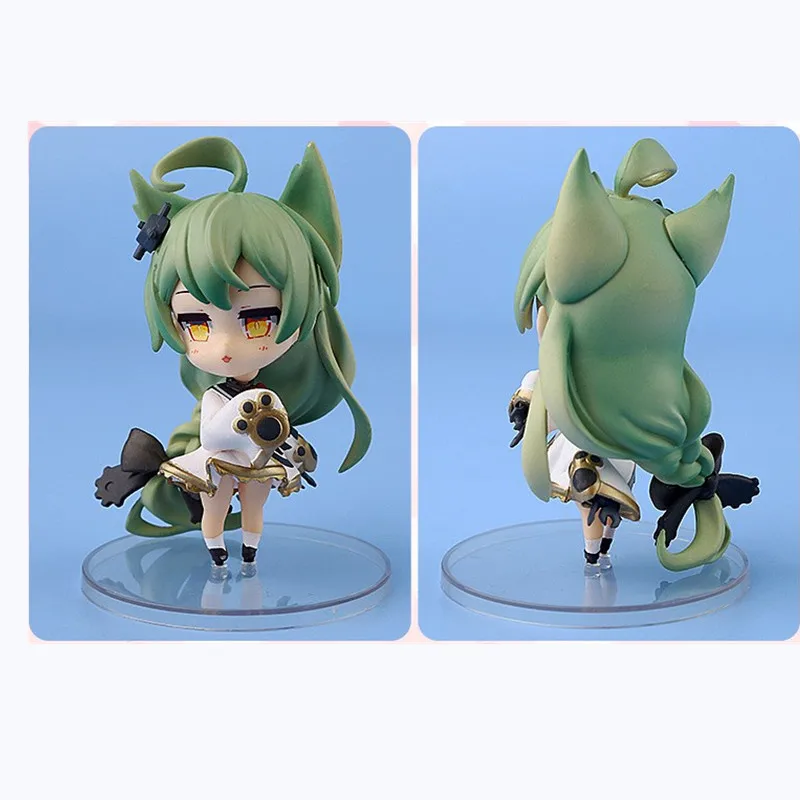 

10cm Anime Game Azur Lane Figure Cute Q Version IJN Akashi/USS Laffey Action Figure PVC Collectible Model Toys gifts for kids