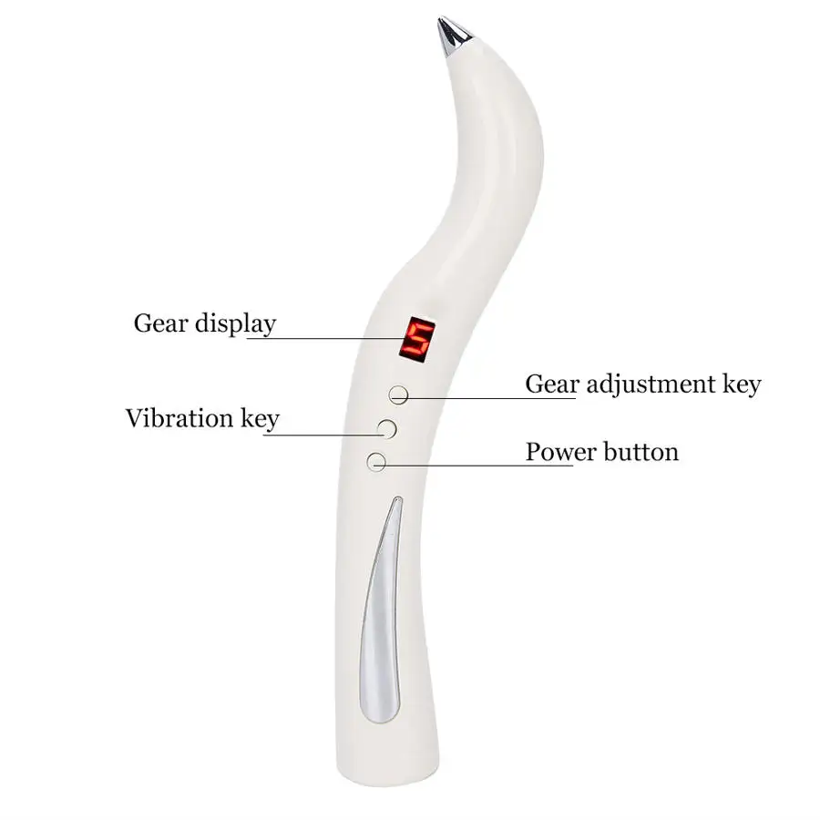 Электрические акупунктурные меридианы ручка Акупрессура массаж магнитной