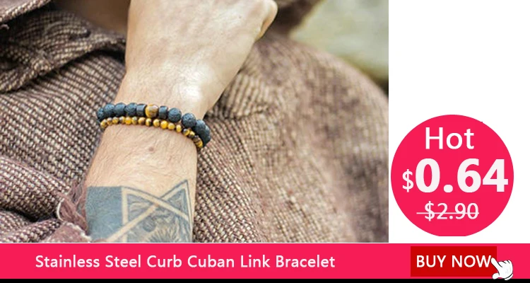 Mcllroy Bracelet Men Bead Sparta Crown 8mm Natural Stone Bracelet Bangle Handmade Man Jewelry Mens Bracelets erkek bileklik