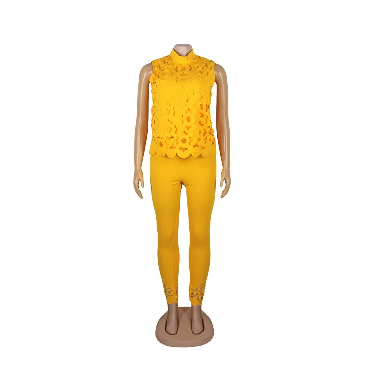 Женский костюм в стиле пэчворк Tilapia однотонный из эластичной ткани без рукавов 2 1