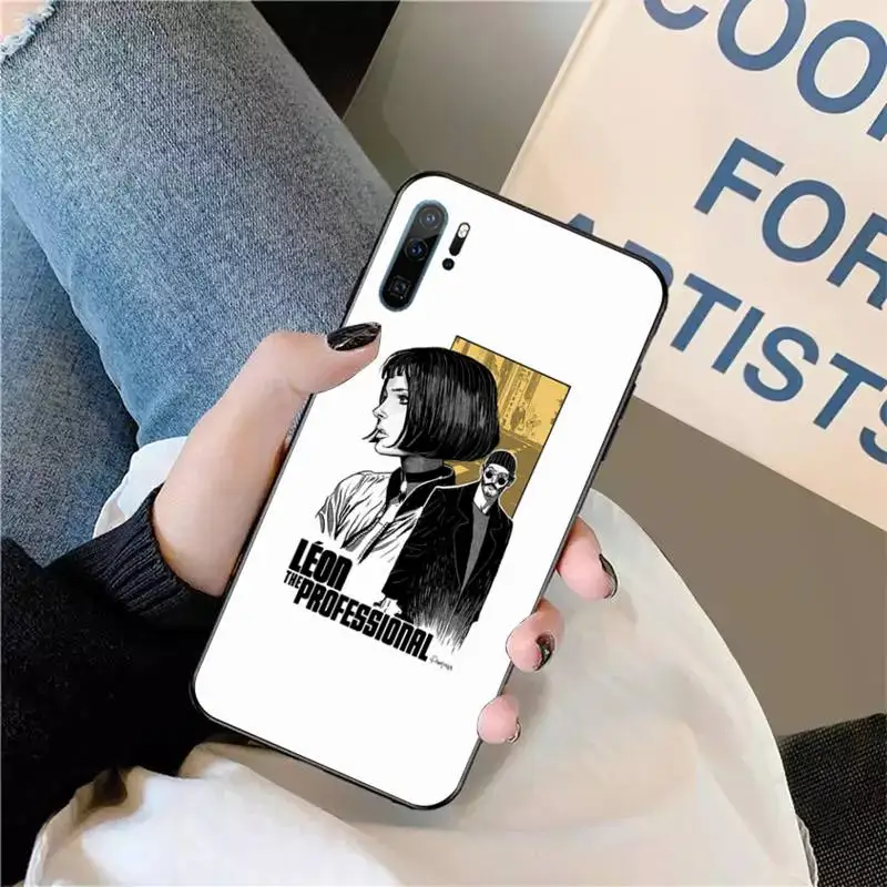 

Leon Uncle Girl Phone Case For Huawei honor Mate P 9 10 20 30 40 Pro 10i 7 8 a x Lite nova 5t